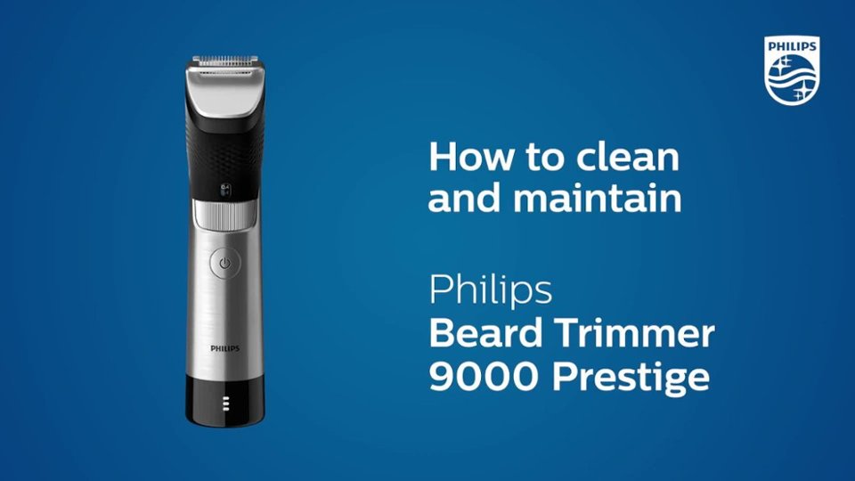 How to care for Philips Norelco - Series 9000 video 0 minutes 26 seconds