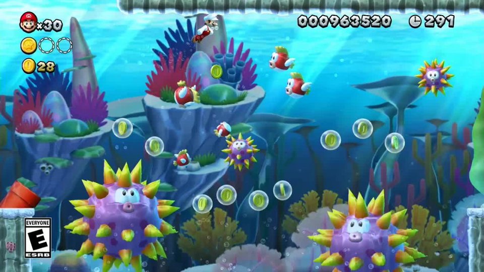 New Super Mario Bros. U Deluxe Trailer video 4 minutes 34 seconds