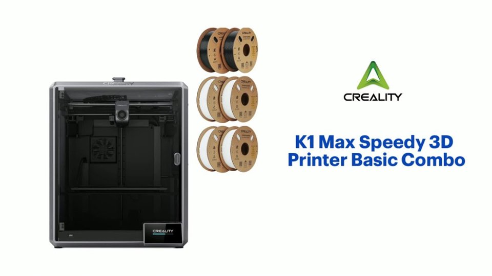 Creality - K1 Max Speedy 3D Printer Basic Combo Features video 1 minutes 26 seconds