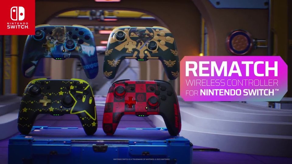 PDP - REMATCH GLOW Wireless Controller video 0 minutes 34 seconds