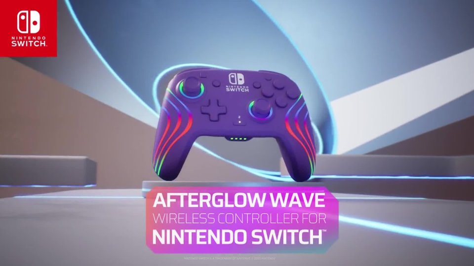 PDP - Afterglow™ Wave Wireless Controller video 0 minutes 34 seconds