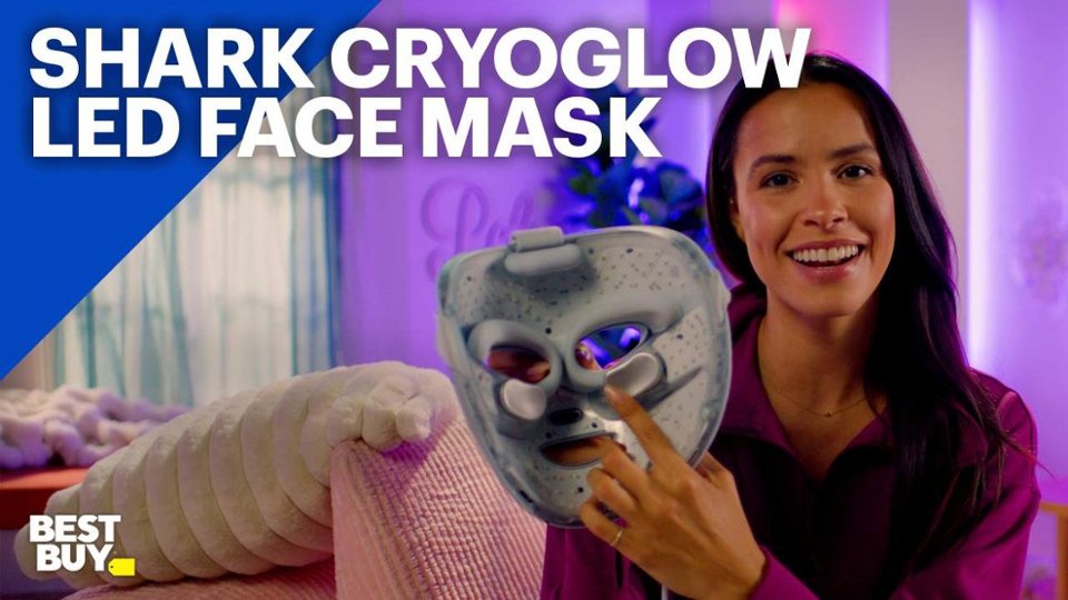 Shark Cryoglow LED Face Mask video 0 minutes 37 seconds