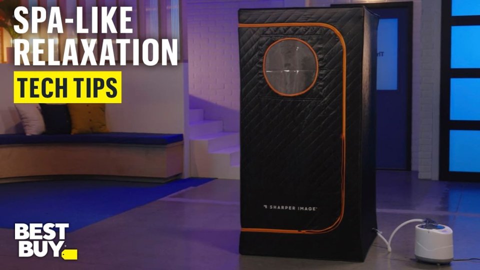 Bring the Spa Home with the Sharper Image® Steamer Sauna Portable Spa video 0 minutes 53 seconds
