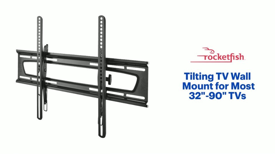 Rocketfish™ - Tilting TV Wall Mount for Most 32"-90" TVs Features video 1 minutes 33 seconds