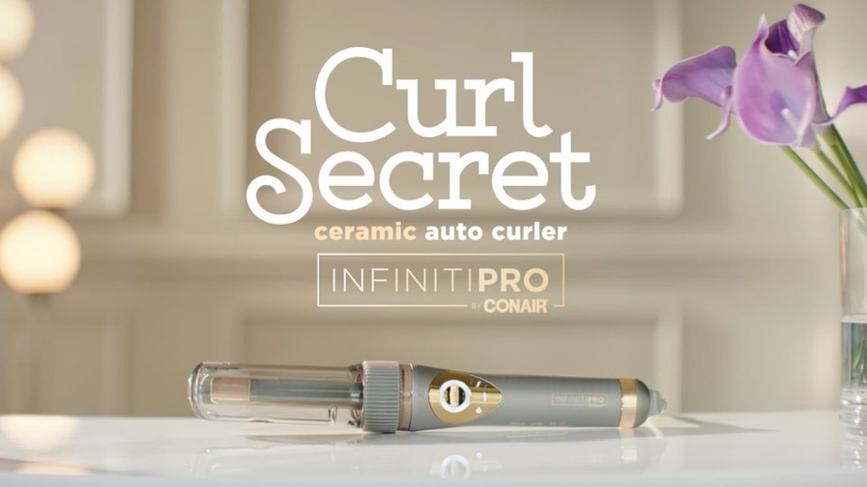 InfinitiPRO Curl Secret 2.0 Ceramic Curling Iron Product Demo video 0 minutes 30 seconds