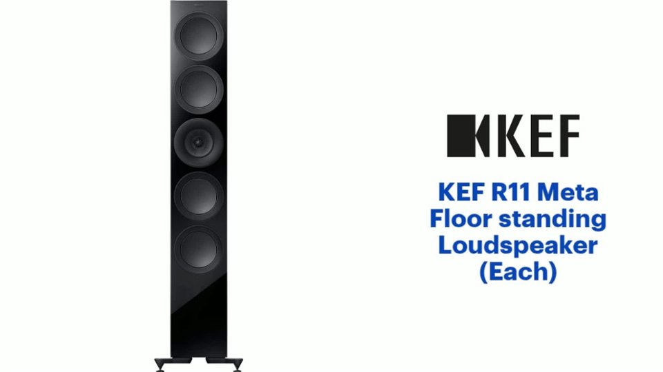 R11 Meta Floorstanding Loudspeaker (Each) Features video 0 minutes 52 seconds