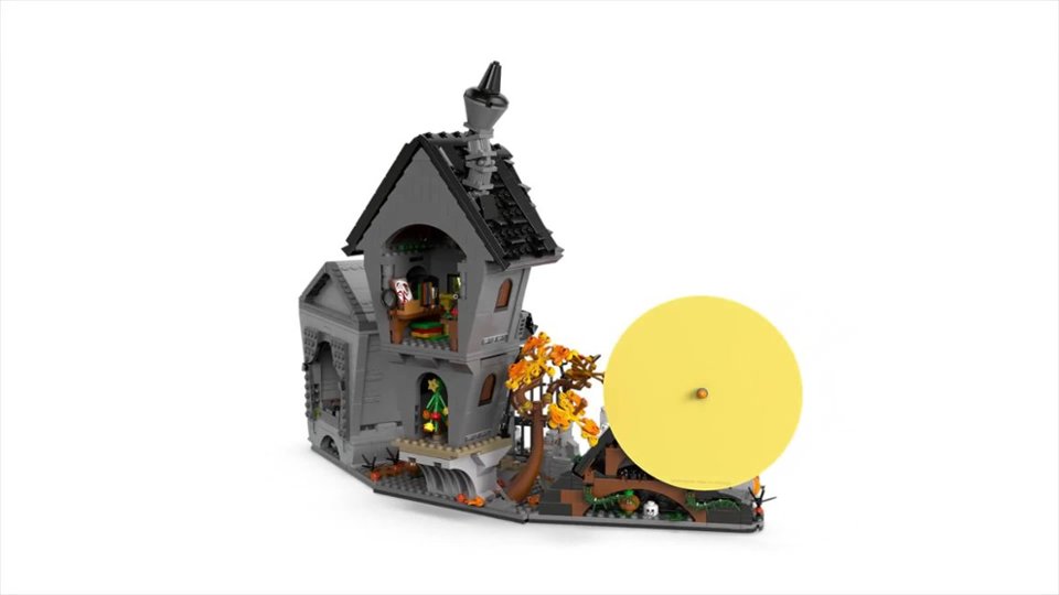 LEGO - Ideas Disney Tim Burton’s The Nightmare 360 Spin Video video 0 minutes 07 seconds