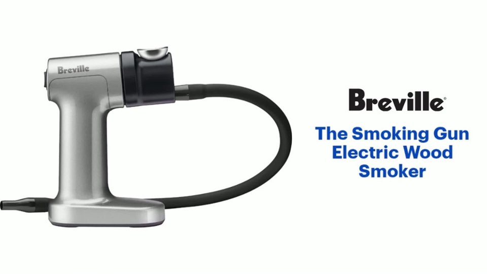 Breville - the Smoking Gun Electric Wood Smoker Features video 1 minutes 44 seconds