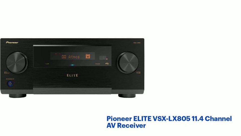 Pioneer - ELITE VSX-LX805 11.4 Channel AV Receiver Features video 1 minutes 19 seconds