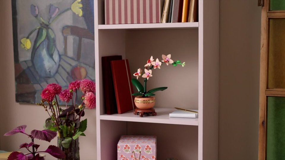 Shopper Video of Botanicals Mini Orchid Building Set video 0 minutes 30 seconds