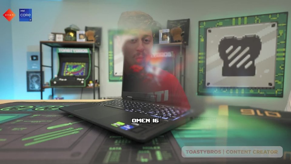 ToastyBros Review HP OMEN 16" 2K 144Hz Gaming Laptop video 0 minutes 59 seconds