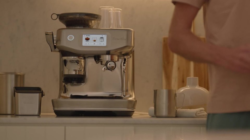 The Breville Barista Touch Impress video 1 minutes 29 seconds
