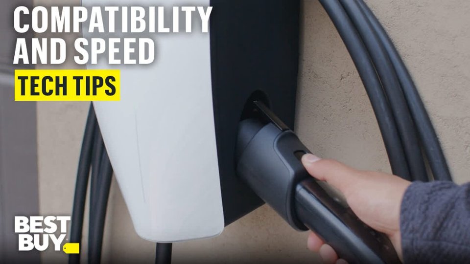 Charging with the Tesla Universal Wall Connector video 0 minutes 55 seconds