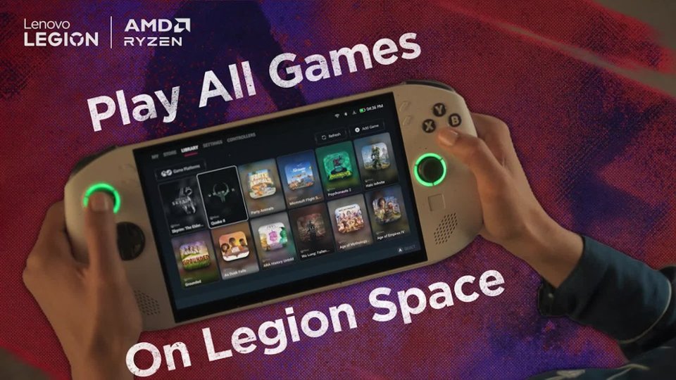 Lenovo Legion Go S Windows Overview video 0 minutes 39 seconds