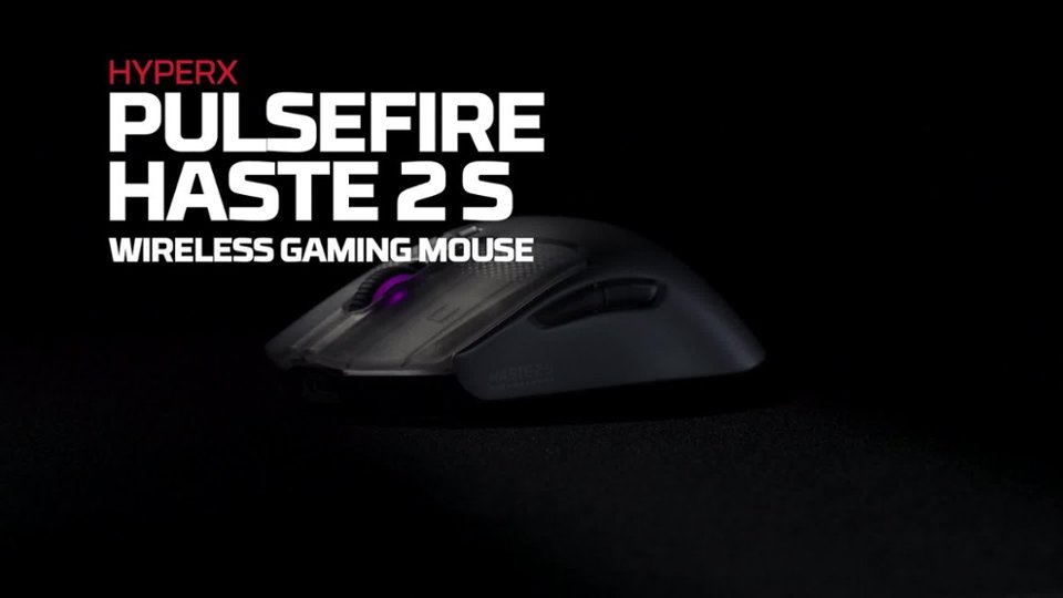 HyperX Pulsefire Haste 2 S Overview video 2 minutes 04 seconds