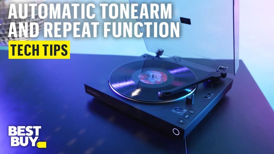 Demo the Victrola Automatic Turntable video 0 minutes 47 seconds