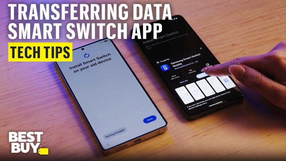 Moving Data to the Samsung Galaxy S25 Ultra with Smart Switch video 0 minutes 42 seconds