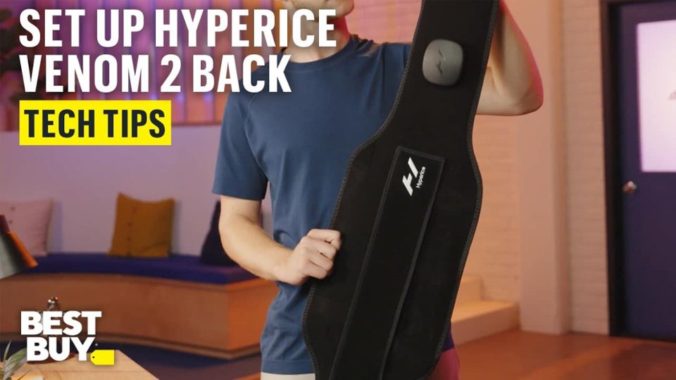 Setting Up and Pairing the Hyperice Venom 2 Back video 0 minutes 57 seconds