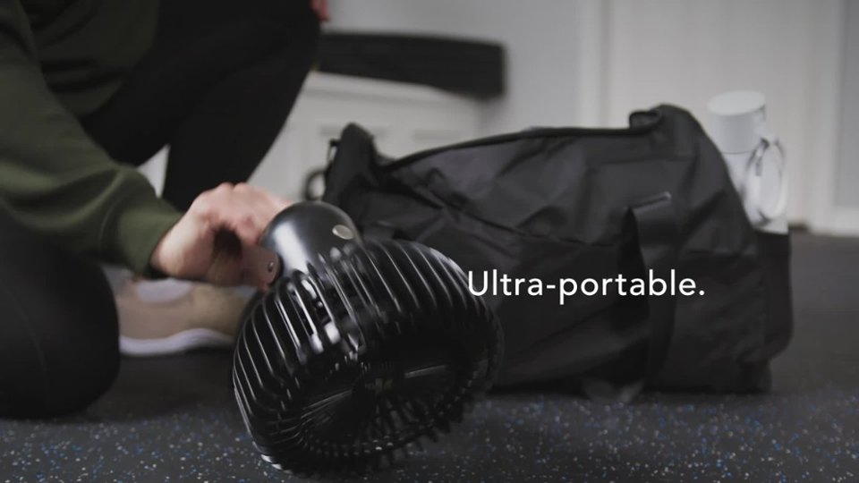 Overview of Fly Move Rechargeable Fan video 0 minutes 20 seconds