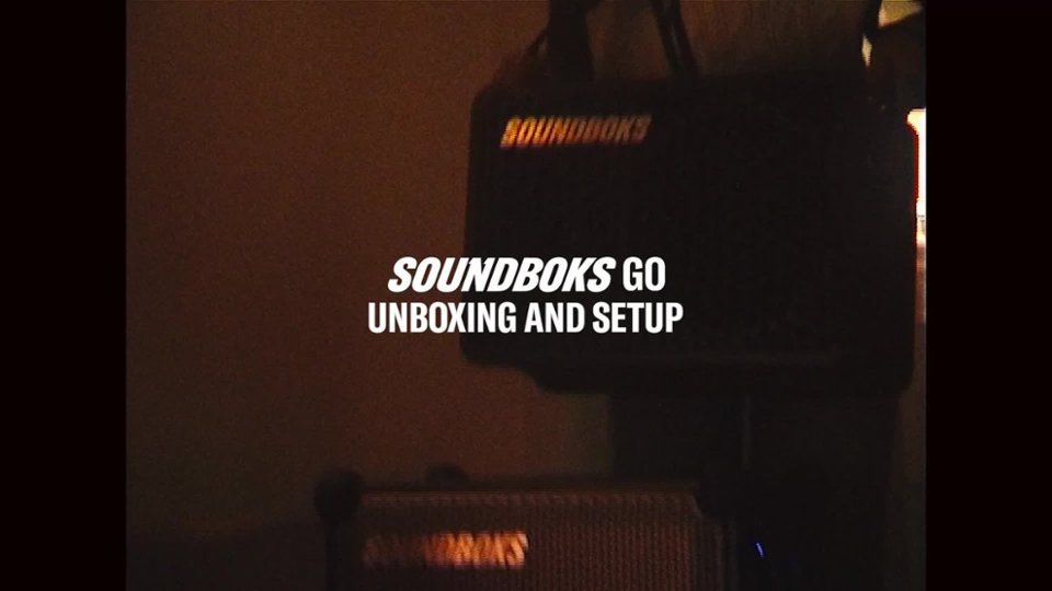 Unboxing the SOUNDBOKS GO Portable Bluetooth Speaker video 1 minutes 31 seconds