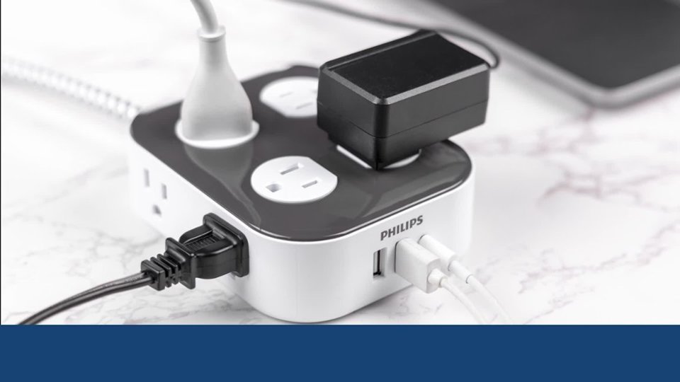 Overview of Surge Protector, 8 Grounded Outlets video 0 minutes 15 seconds