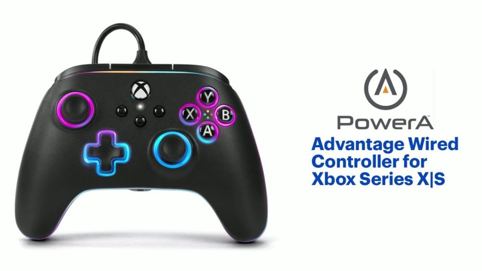 Advantage Wired Controller for Xbox Series X/S Product Features video 1 minutes 49 seconds