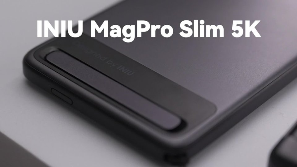 INIU MagPro Slim 5K Demo video 0 minutes 30 seconds