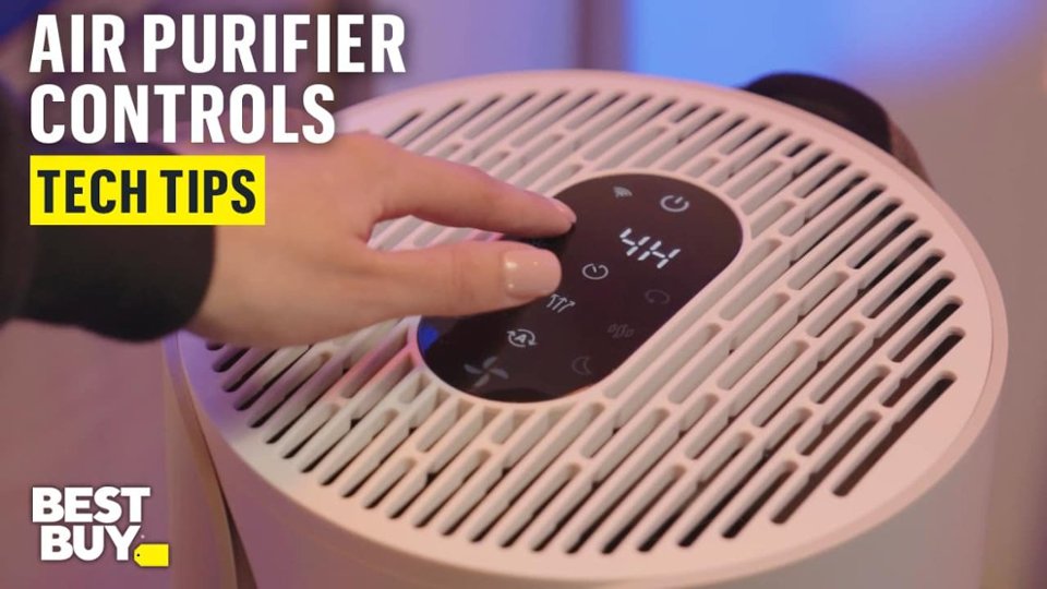 Mobile App and Control for Blueair ComfortPure 3-in-1 T10i Air Purifier video 0 minutes 54 seconds