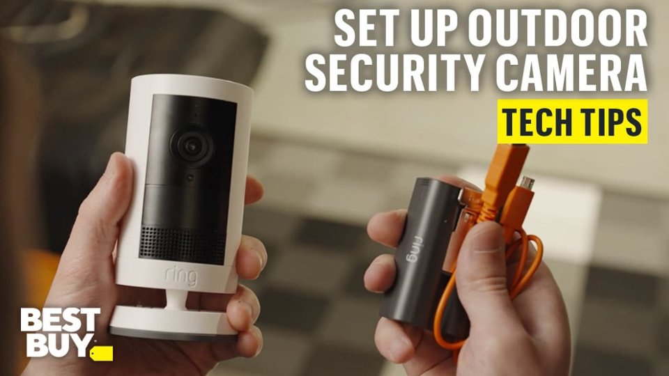 Setting Up and Installing the Ring Outdoor Cam Plus video 0 minutes 43 seconds