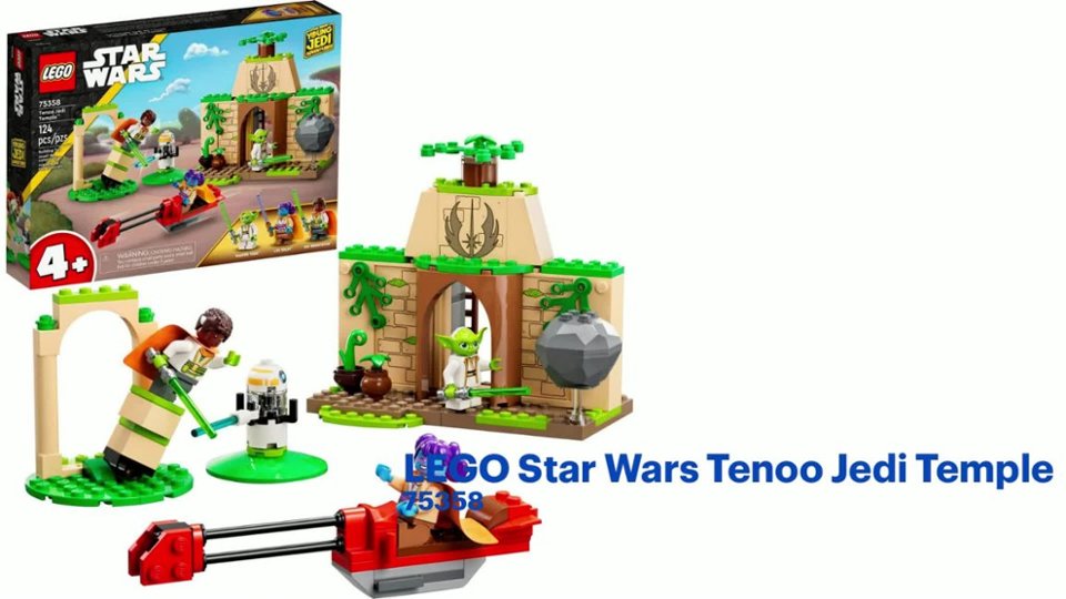 LEGO Star Wars Tenoo Jedi Temple 75358 Features video 1 minutes 07 seconds