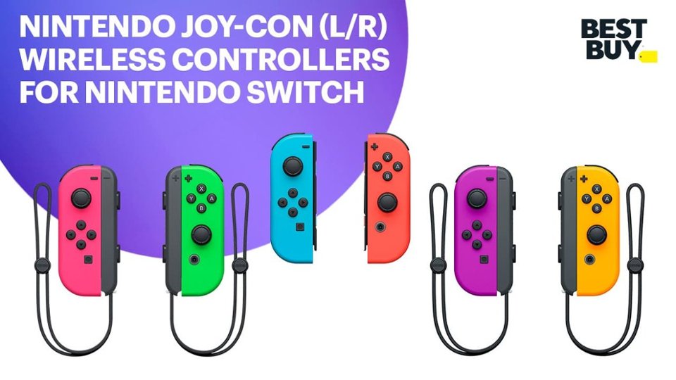 3 Cool Things: Nintendo Joy-Con (L/R) Wireless Controllers for Nintendo Switch video 0 minutes 21 seconds