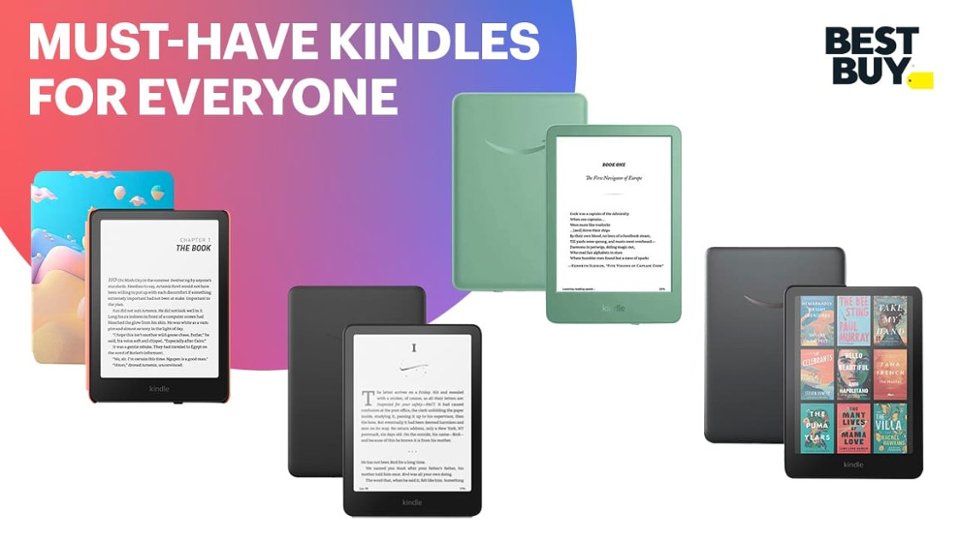 Must-Have Kindles for Everyone video 1 minutes 30 seconds