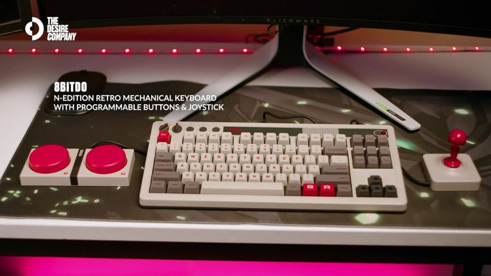 Expert Review by Forrest Thor Raynard for 8BitDo Retro Keyboard video 0 minutes 55 seconds