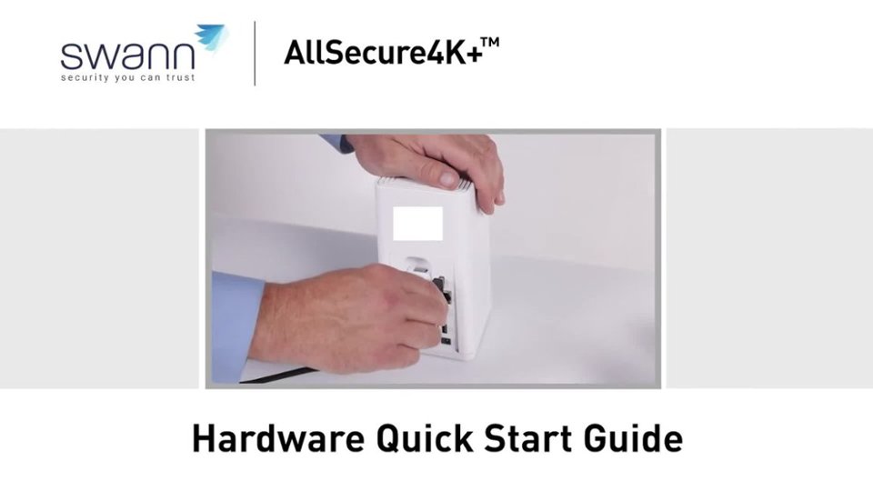 AllSecure4K Quick Start Guide video 1 minutes 56 seconds
