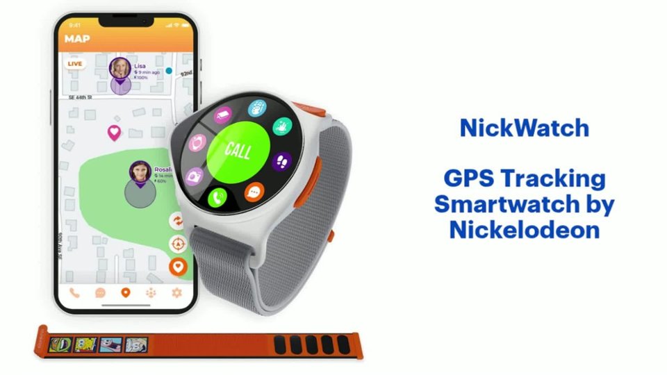 GPS Tracking Smartwatch by Nickelodeon video 1 minutes 11 seconds