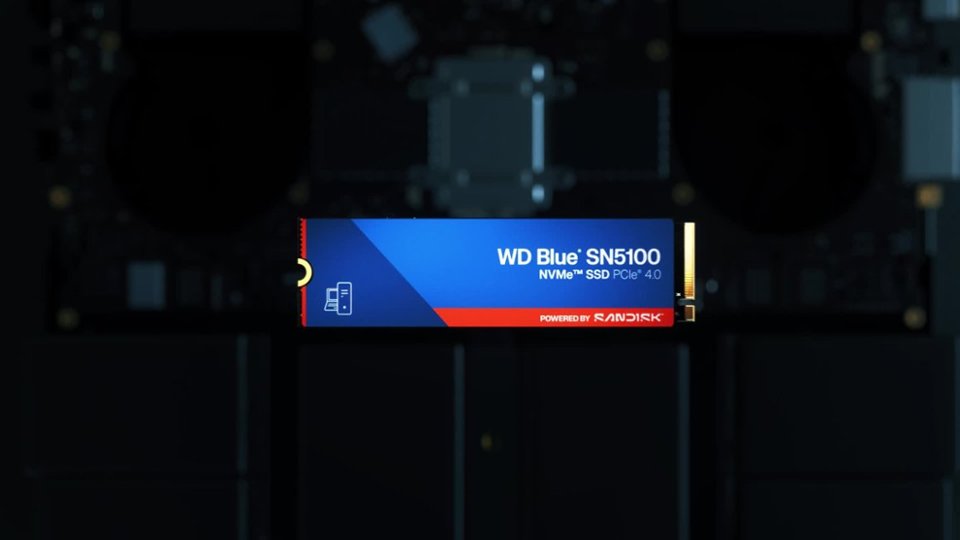 WD Blue SN5100 Demo video 0 minutes 58 seconds