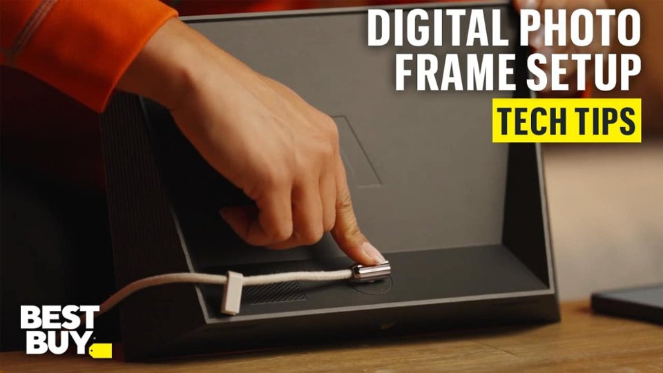 Setting Up the Aura Carver 10″ Digital Photo Frame video 0 minutes 57 seconds