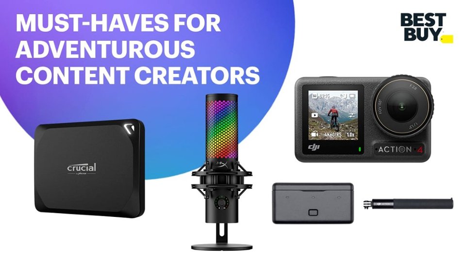 Must-Haves for Adventurous Content Creators video 1 minutes 04 seconds