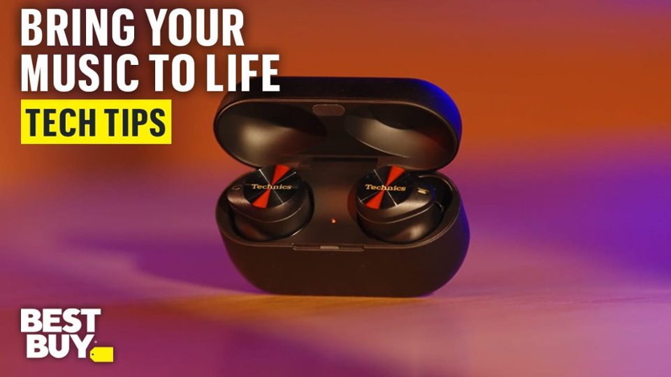 Features of the Technics Premium HiFi True Wireless Earbuds video 0 minutes 49 seconds