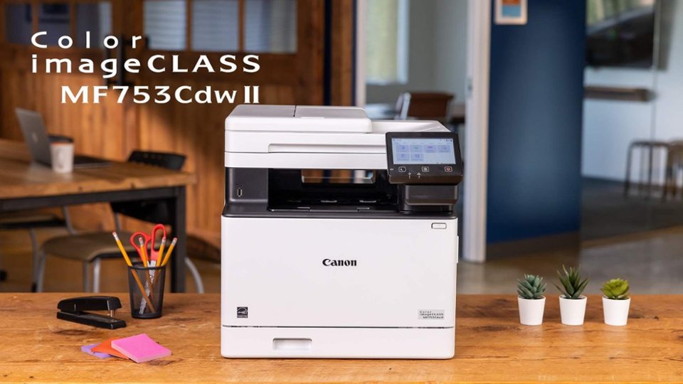 imageCLASS MF753Cdw II Color Laser Printer with Fax and 50-Sheet ADF video 1 minutes 47 seconds