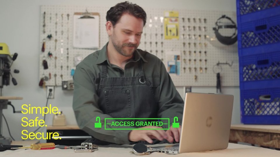 YubiKey Security Key video 0 minutes 45 seconds