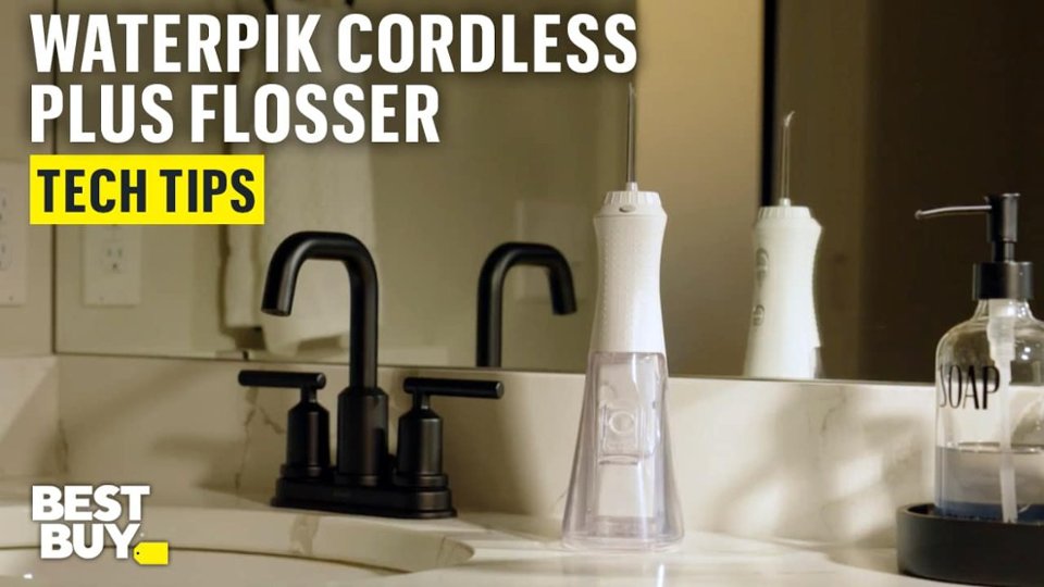 Get Flossing with the Waterpik Cordless Plus Water Flosser video 0 minutes 55 seconds