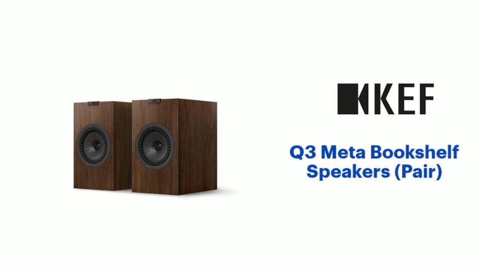 Q3 Meta Bookshelf Speakers (Pair) Features video 0 minutes 59 seconds