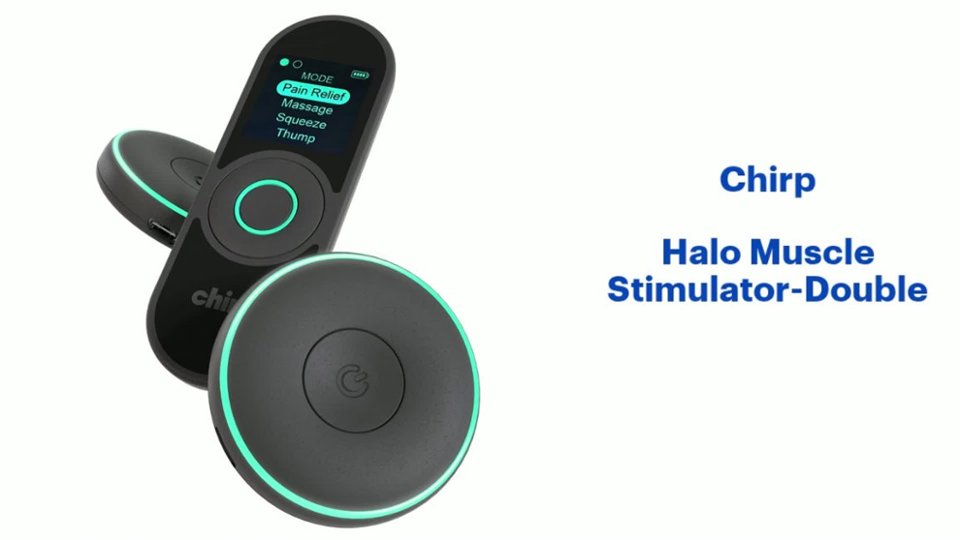 Halo Muscle Stimulator-Double Features video 1 minutes 04 seconds