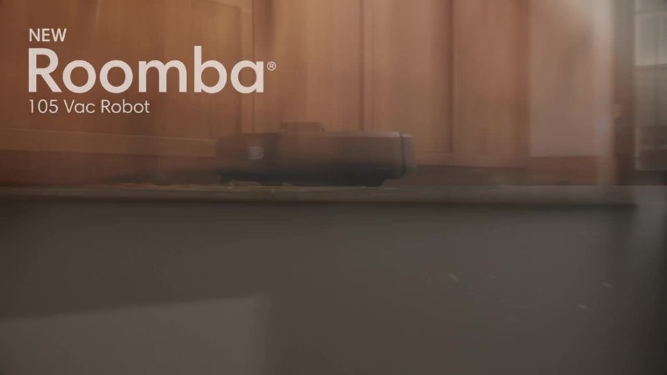 Roomba 105 Vac Robot Vacuum Overview video 0 minutes 50 seconds