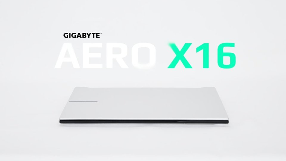 GIGABYTE AERO X16 - Product Overview video 0 minutes 35 seconds