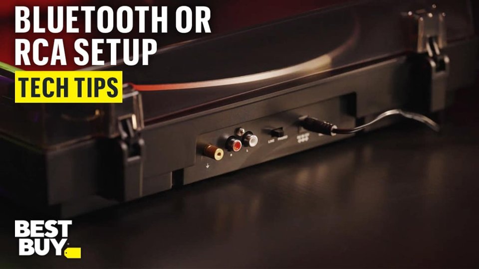 Set Up Bluetooth or RCA on the Victrola Automatic Turntable video 0 minutes 53 seconds