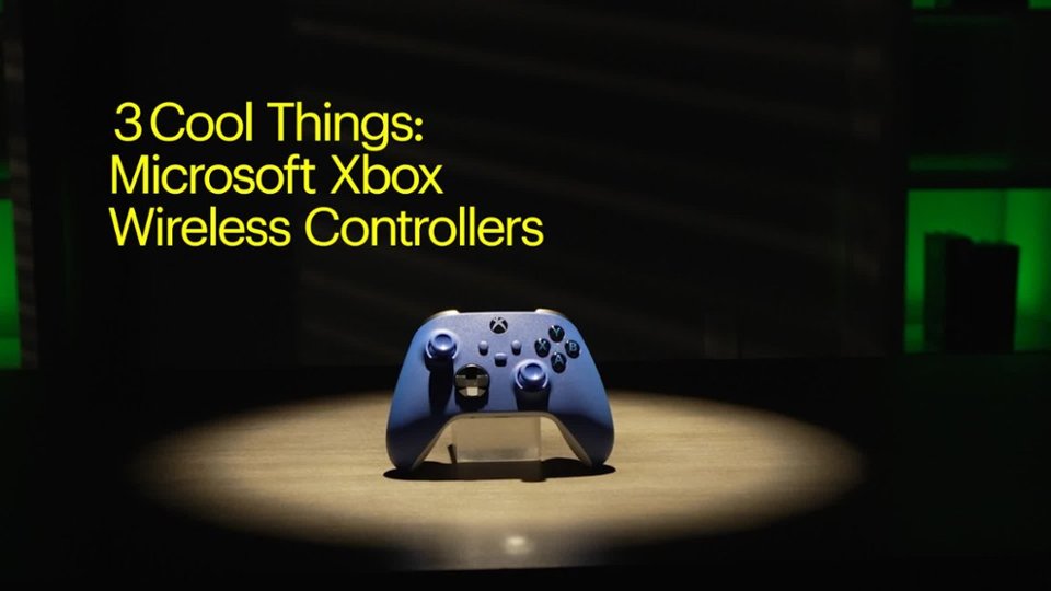 3 Cool Things: Microsoft Xbox Wireless Controllers video 0 minutes 28 seconds