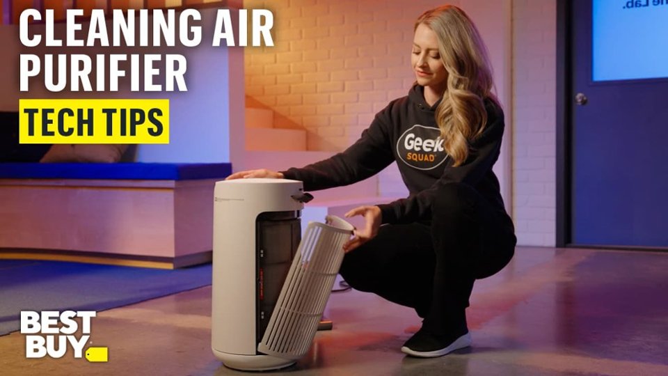 Cleaning and Maintaining the Blueair ComfortPure 3-in-1 T10i Air Purifier video 0 minutes 49 seconds