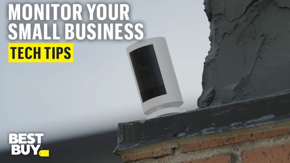 Stay Connected to Your Small Business with the Ring Outdoor Cam Plus video 0 minutes 48 seconds